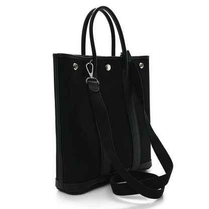 Hermes Toile Militaire Vache Country Garden File 28 Black 2 of 9
