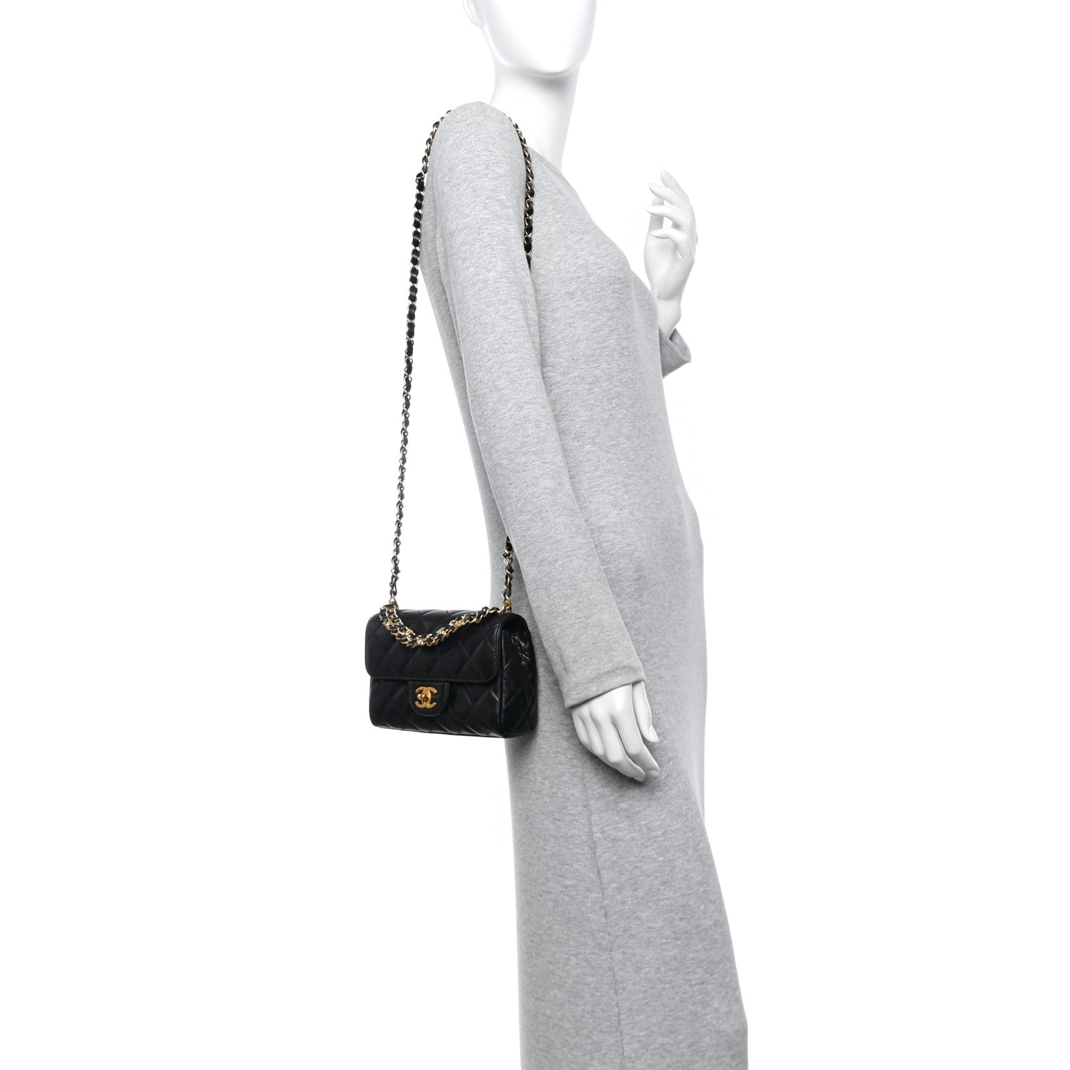 Chanel Caviar Quilted Mini Flap Black 2 of 11