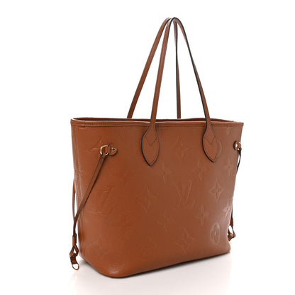 Louis Vuitton Empreinte Monogram Giant Neverfull MM Cognac 4 of 11