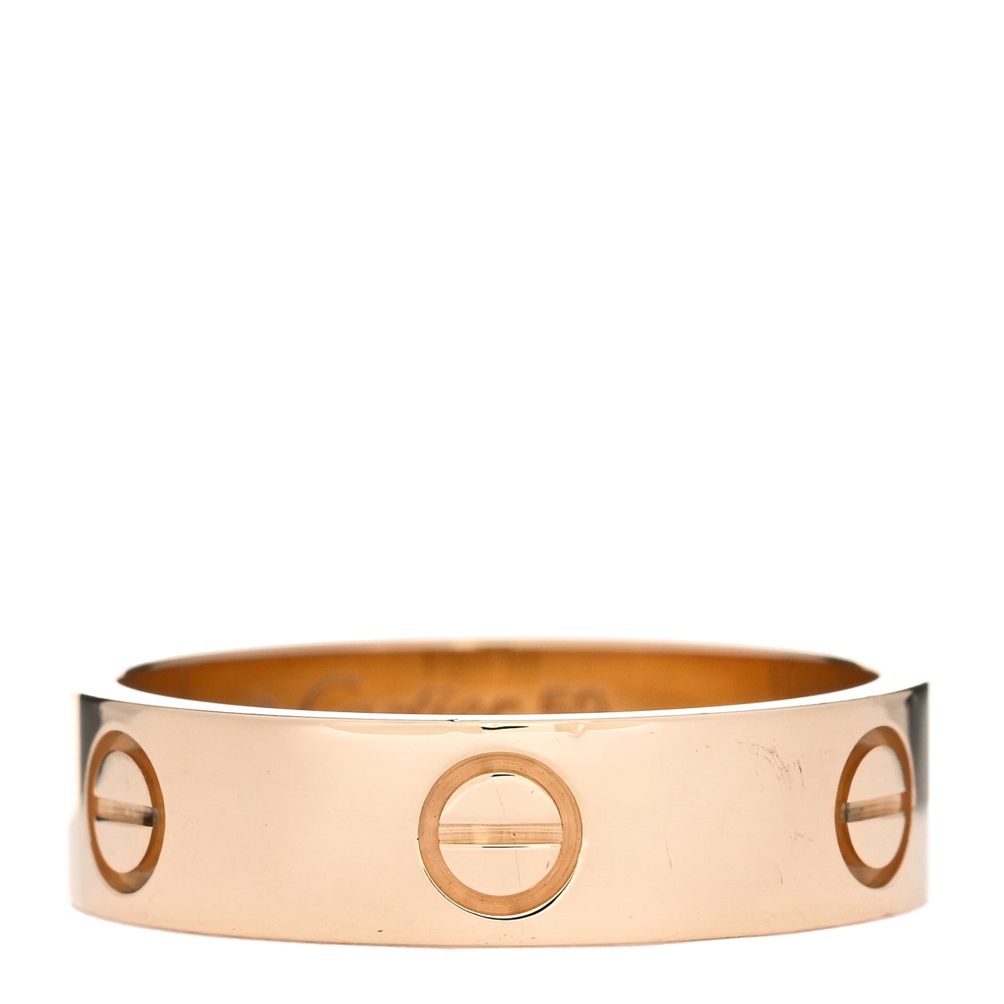 18K Yellow Gold 5.5mm LOVE Ring 59 8.75