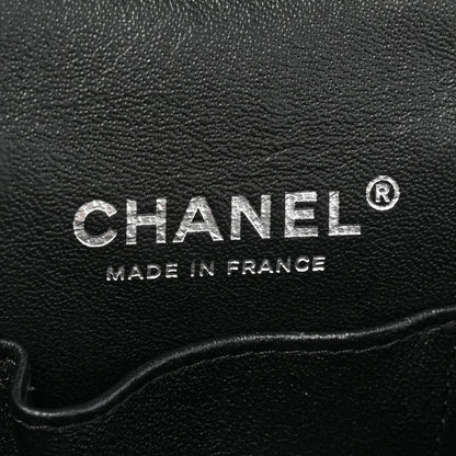 Chanel Caviar Quilted Small Top Handle Vanity Case With Chain Black 6 of 11