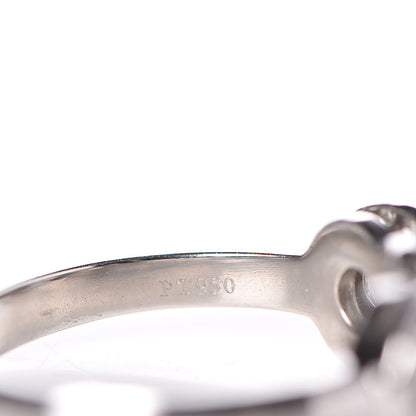 Tiffany Platinum Diamond Circlet Ring 5.5 6 of 6