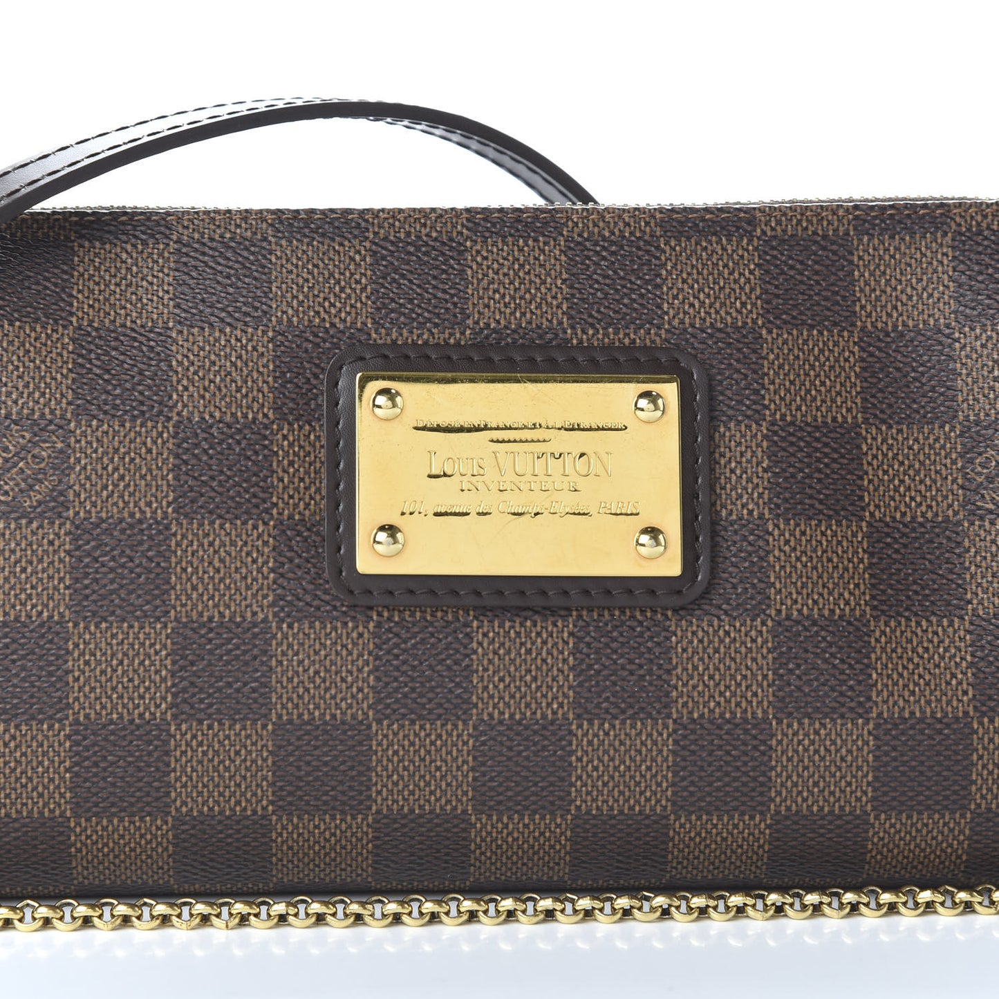 Damier Ebene Eva Clutch