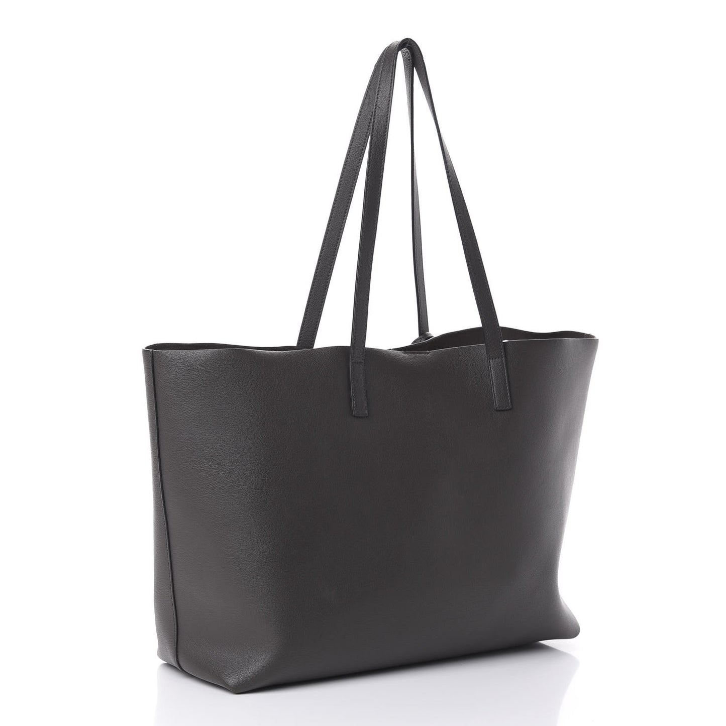 Calfskin Large Shopping Tote Earth