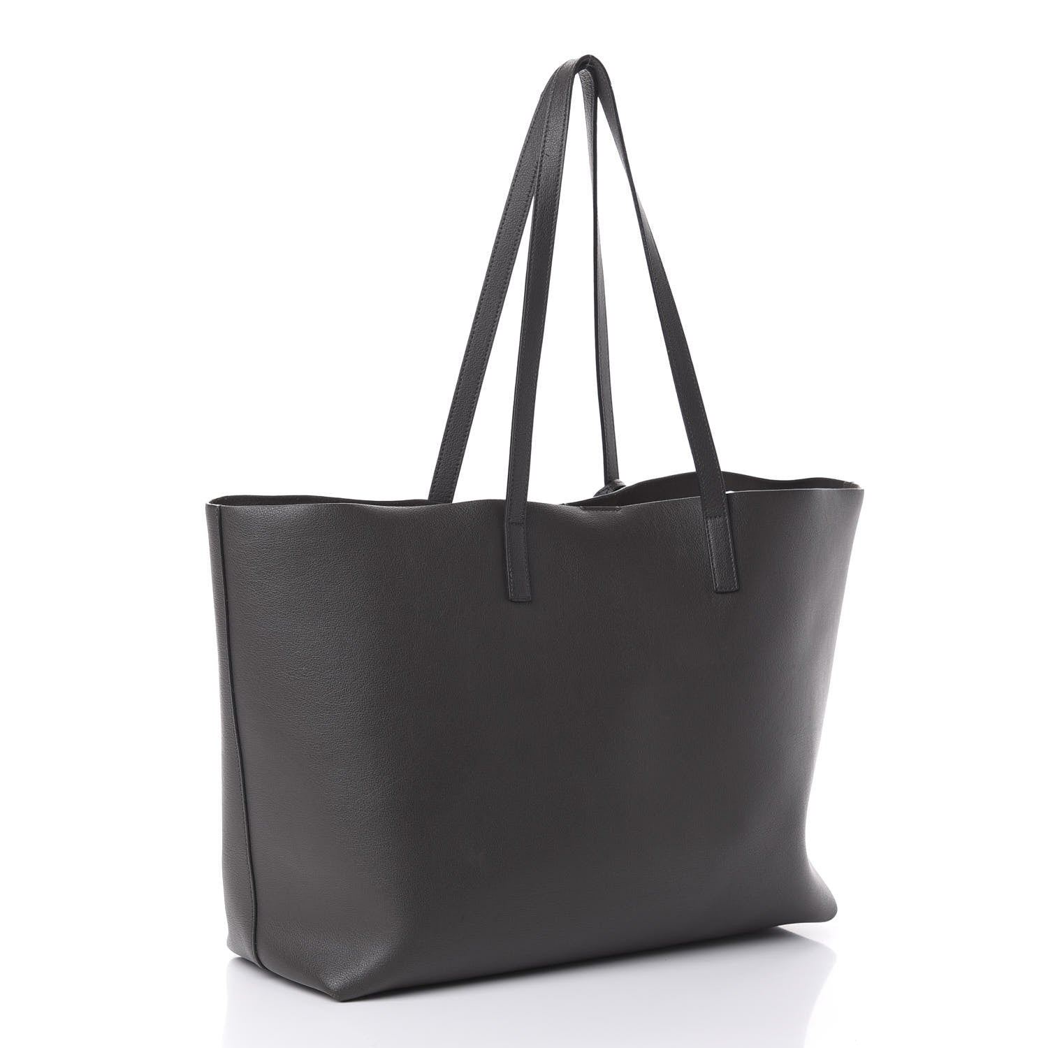 Saint Laurent Calfskin Large Shopping Tote Earth 3 of 11