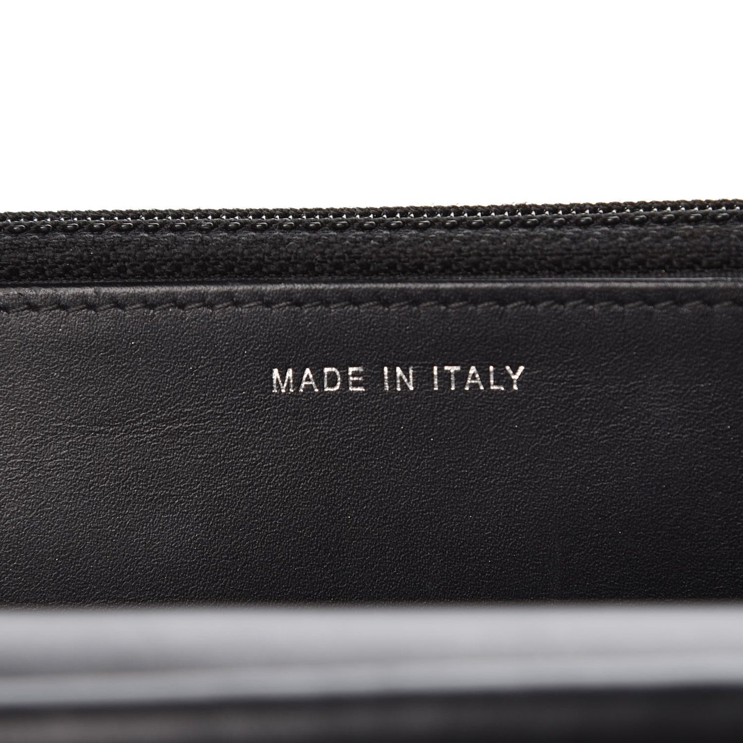 Caviar Quilted Boy Wallet On Chain WOC Black