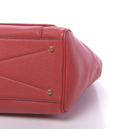 Marc Jacobs Calfskin Empire City Tote Apple Red 10 of 10