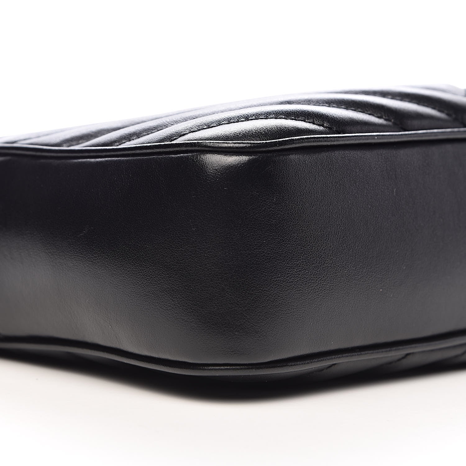 Saint Laurent Calfskin Matelasse Monogram Lou Camera Bag Black 8 of 10