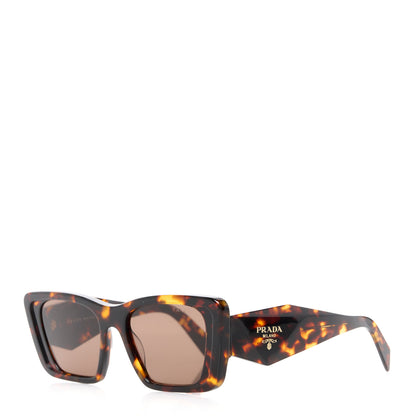 Prada Acetate Symbole Sunglasses SPR 08Y Havana 1 of 8