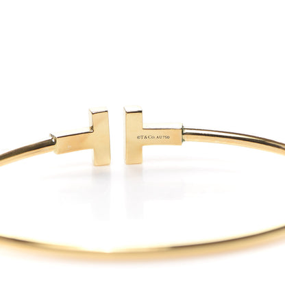Tiffany 18K Yellow Gold T Wire Bracelet 4 of 4