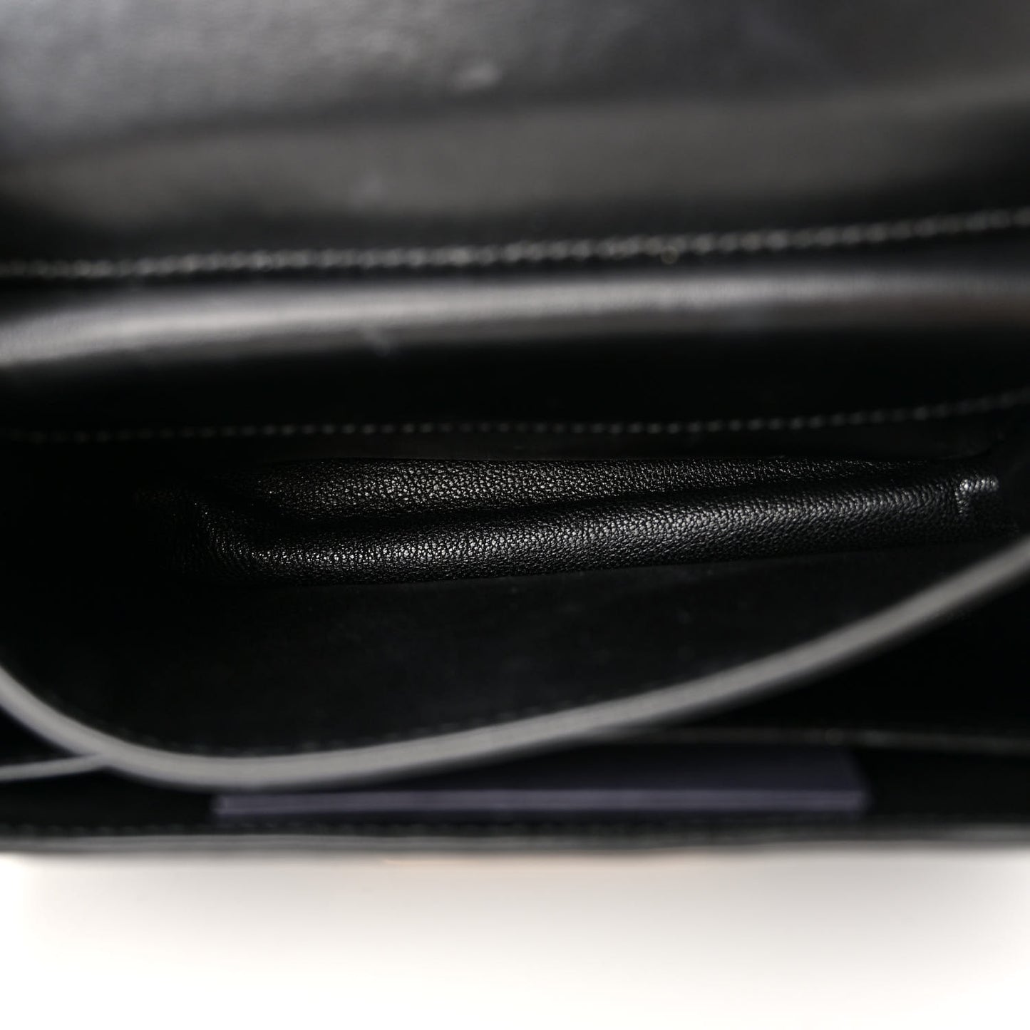City Calf Saffiano Cahier Bag Black