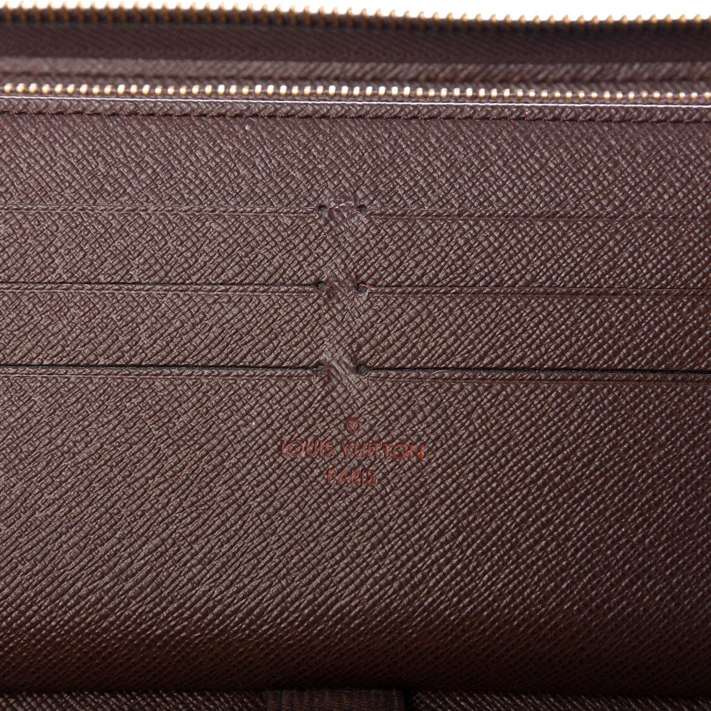 Damier Ebene Zippy Organizer Wallet