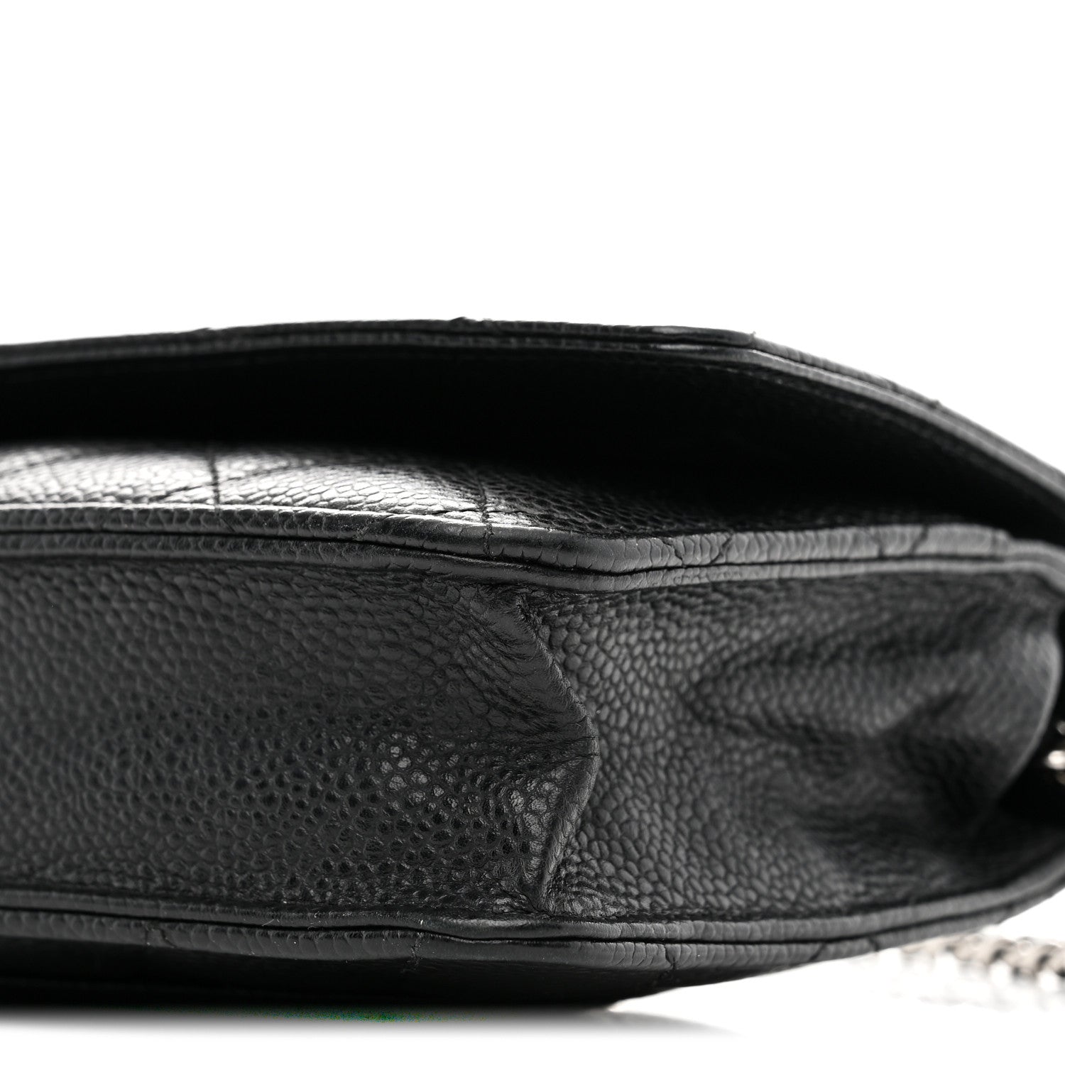 Chanel Caviar Quilted Wallet on Chain WOC Black 11 of 12