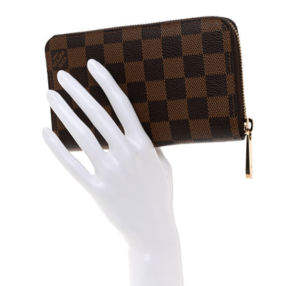 Louis Vuitton Damier Ebene Zippy Compact Wallet 2 of 7