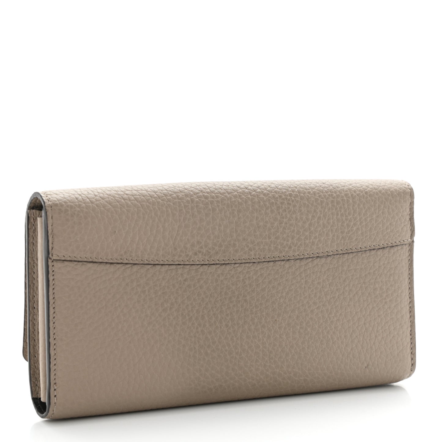 Taurillon Capucines Wallet Galet