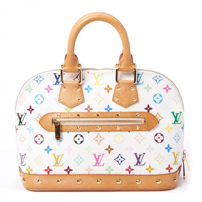 Louis Vuitton Monogram Multicolor Alma White 1 of 8