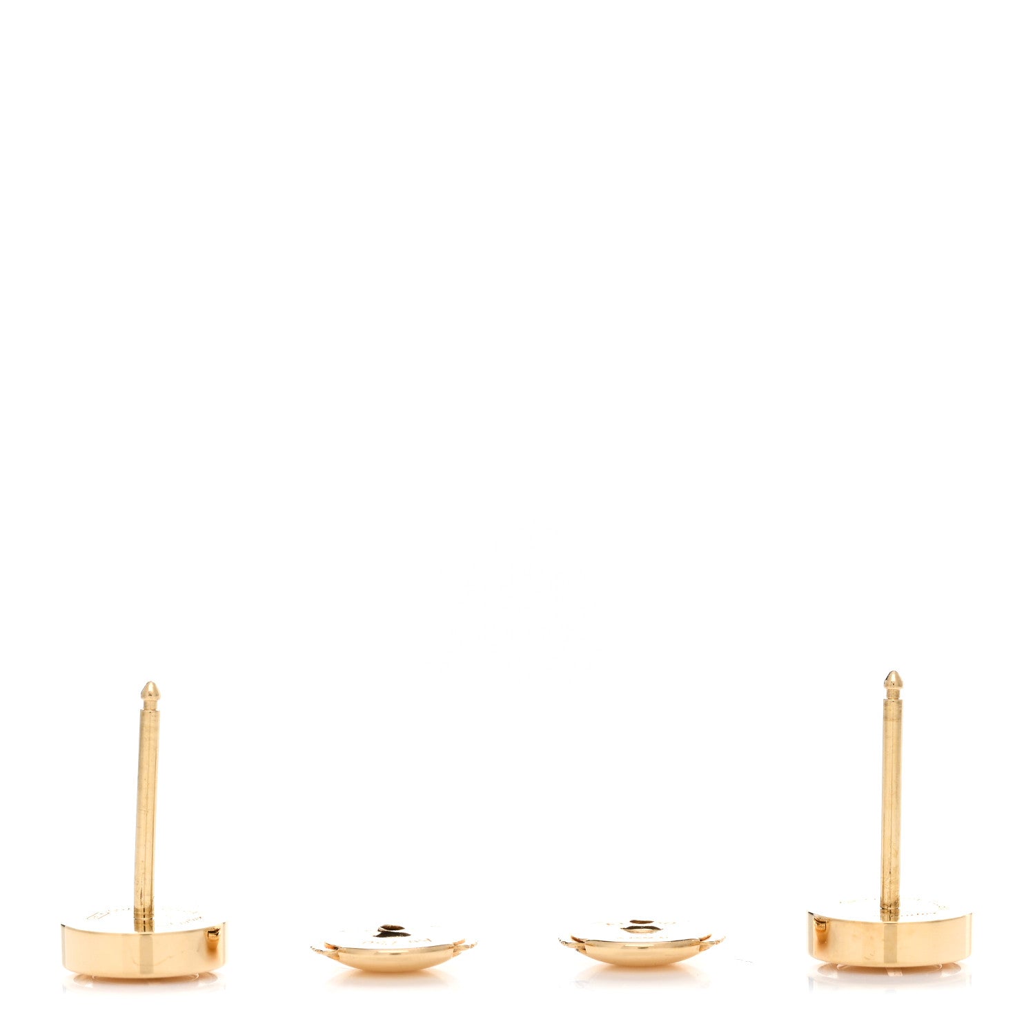 Cartier 18K Yellow Gold LOVE Earrings 3 of 5