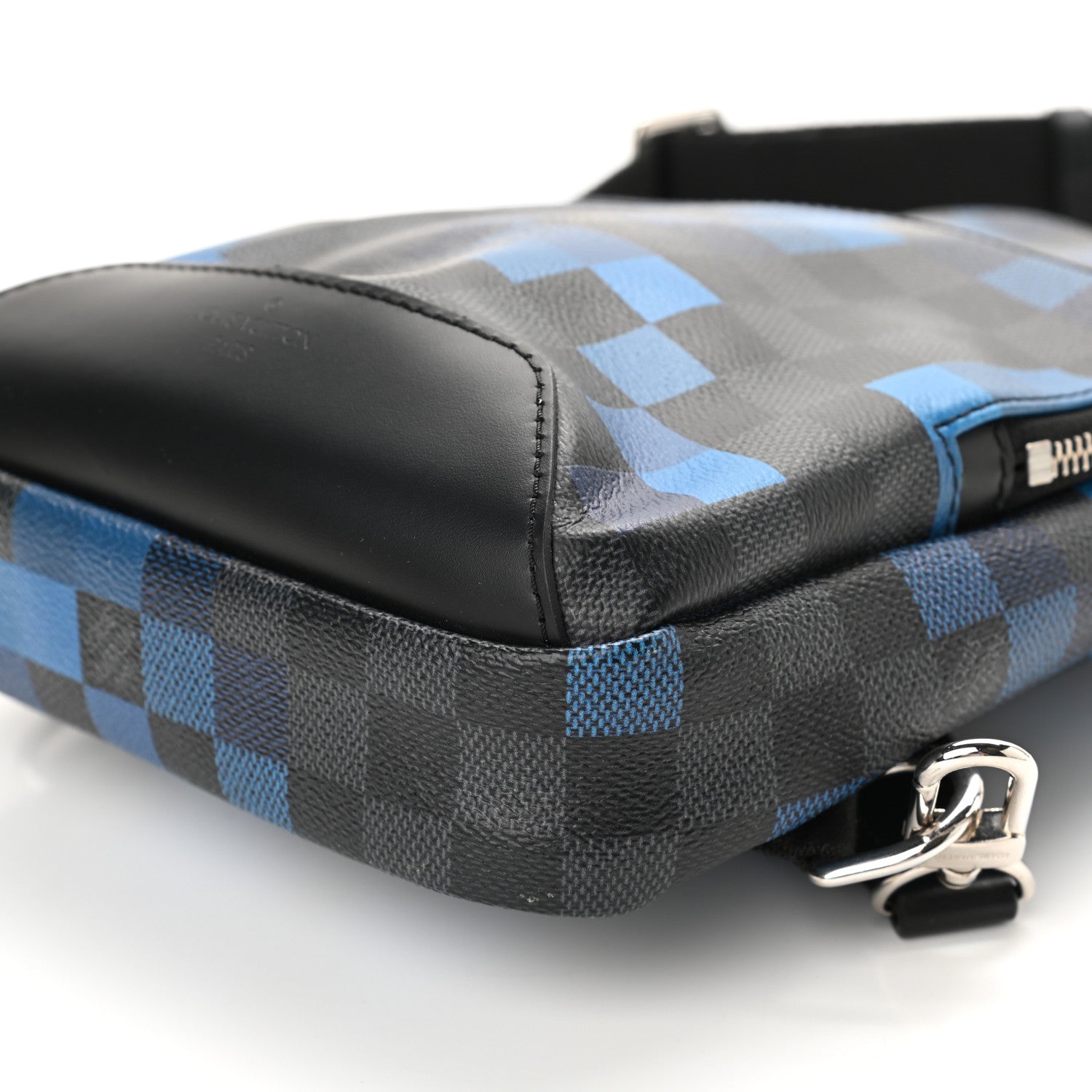 Louis Vuitton Damier Graphite Pixel Avenue Sling Backpack Blue 9 of 9