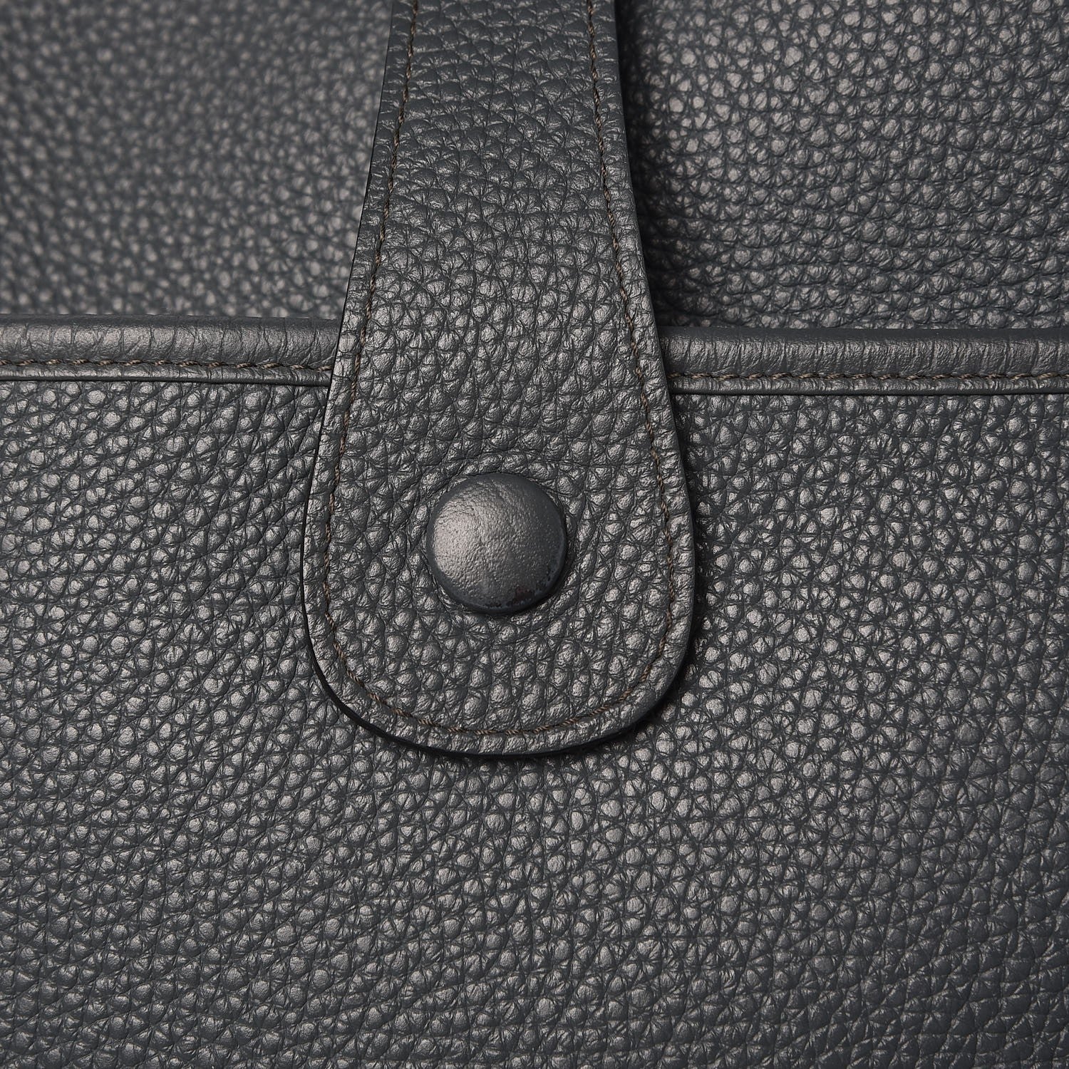 Hermes Taurillon Clemence Evelyne III GM Bleu Orage 9 of 10