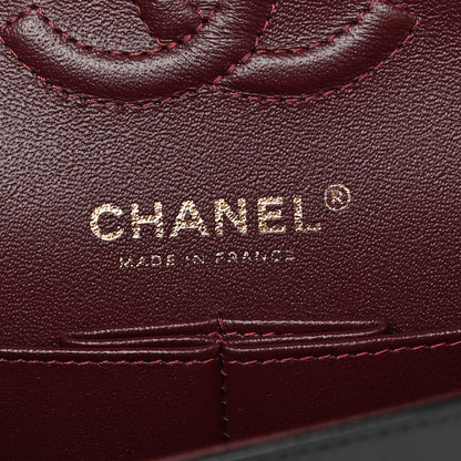 Chanel Lambskin Quilted Small Double Flap Black 6 of 14