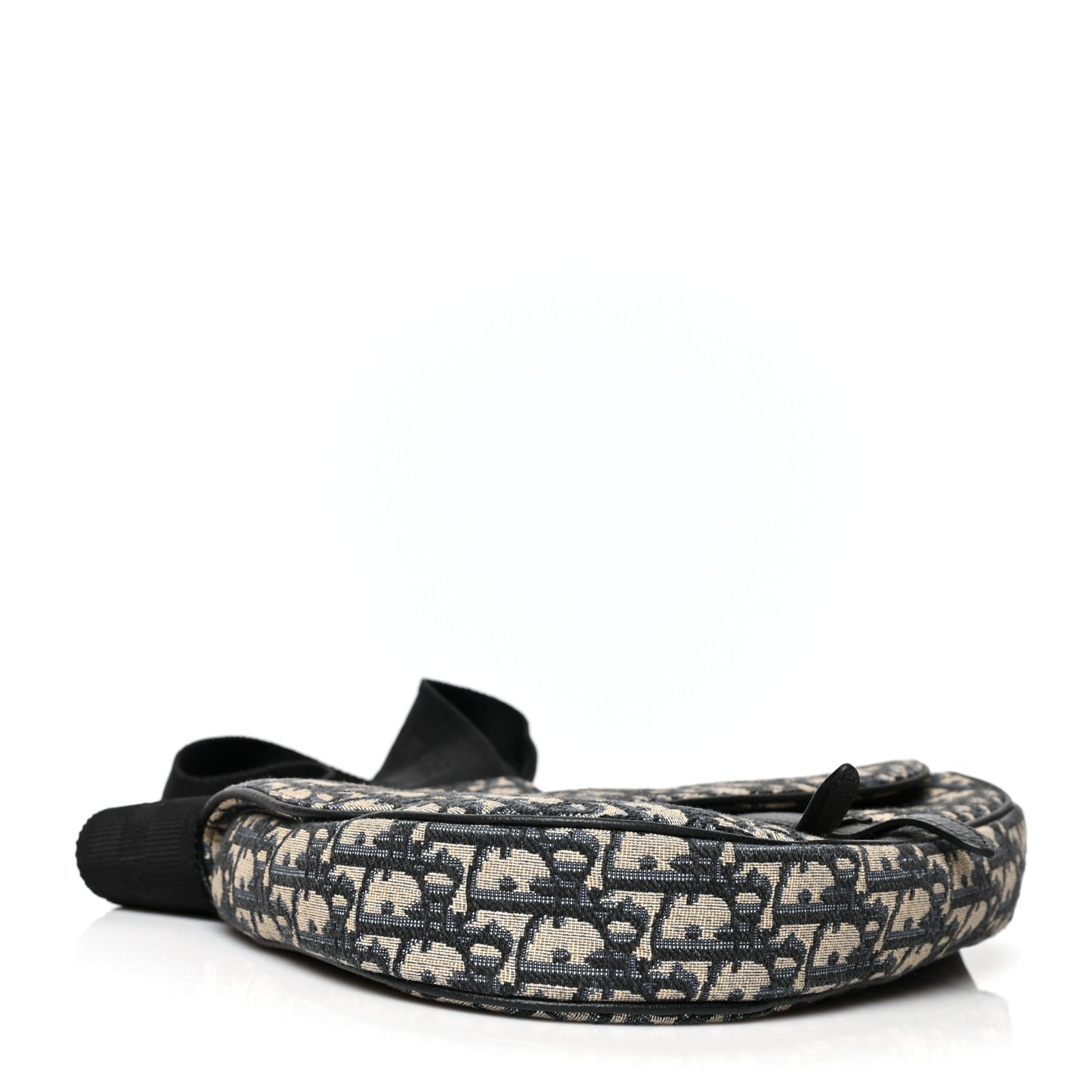 Oblique Mens Saddle Bag Blue