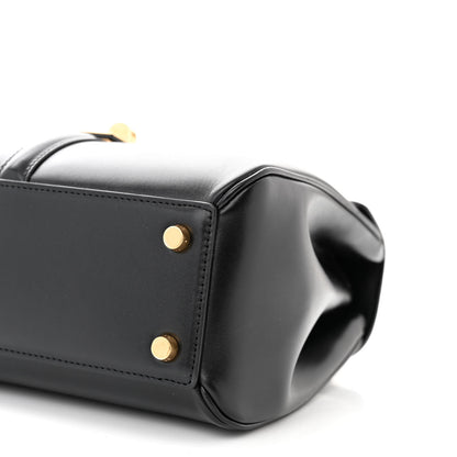 Celine Satinated Calfskin Small 16 Top Handle Bag Black 12 of 12