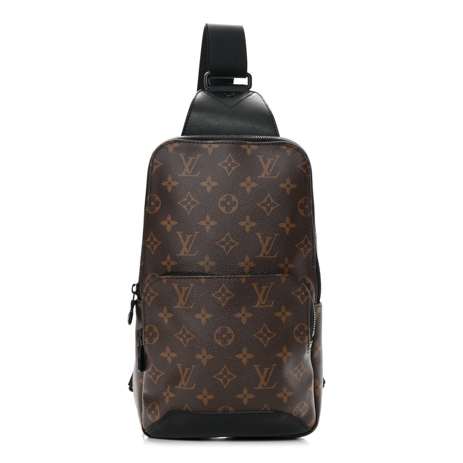 Louis Vuitton Monogram Macassar Avenue Sling Bag 1 of 10