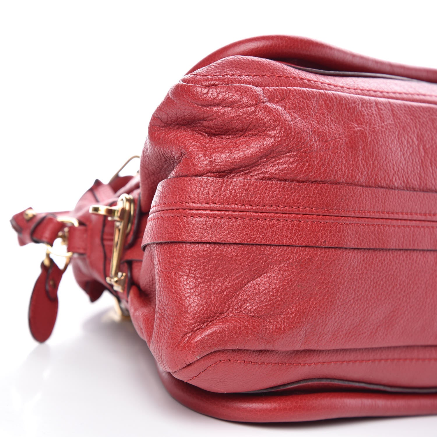 Chloe Calfskin Medium Paraty Holly Berry 12 of 21