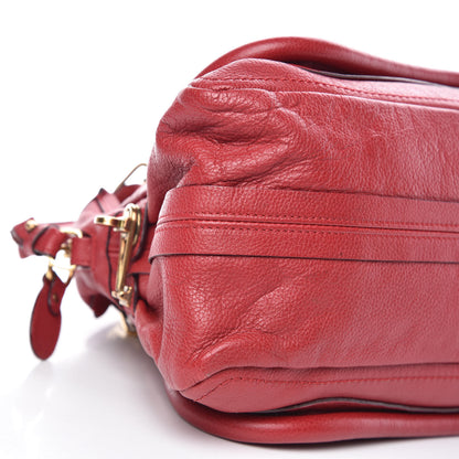 Chloe Calfskin Medium Paraty Holly Berry 12 of 21