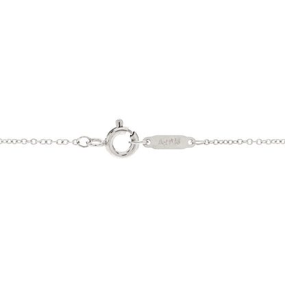 Tiffany Sterling Silver Notes Round Pendant Necklace 6 of 7