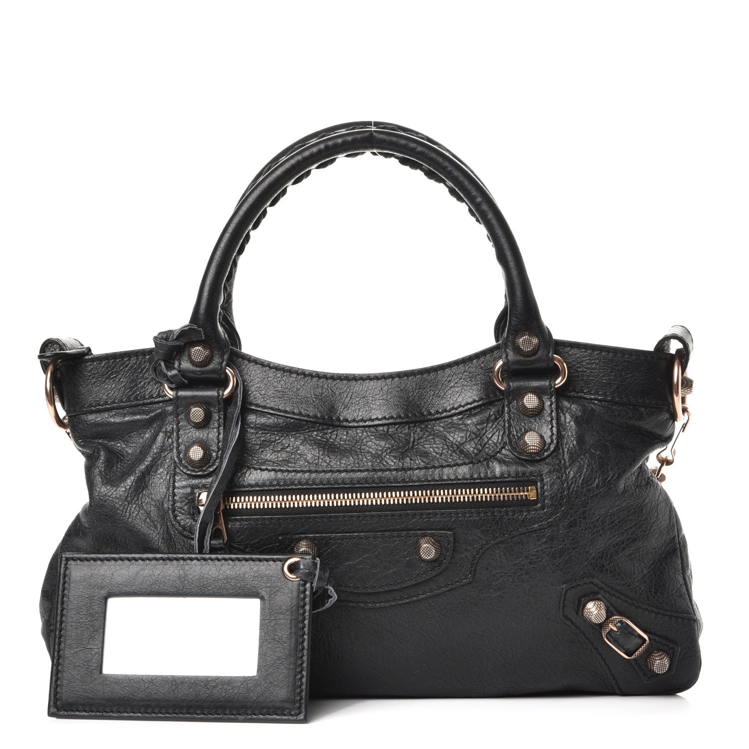 Balenciaga Agneau Giant 12 Rose Gold Hardware First Black 1 of 8