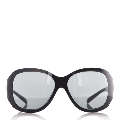 Chanel Camellia CC Sunglasses 6032 Black 3 of 9