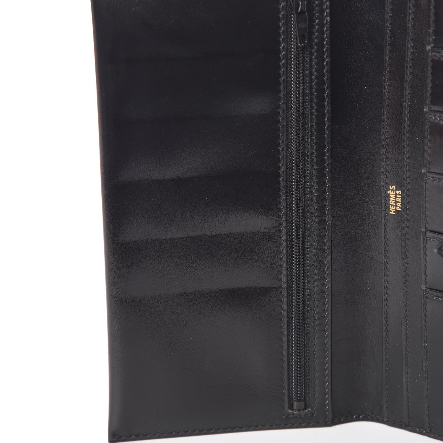 Hermes Box Bearn Wallet Black 8 of 9
