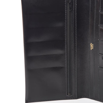 Hermes Box Bearn Wallet Black 8 of 9
