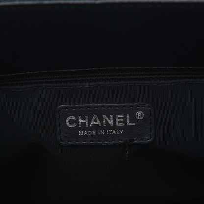 Chanel Caviar Quilted Grand Shopping Tote GST Black 6 of 10