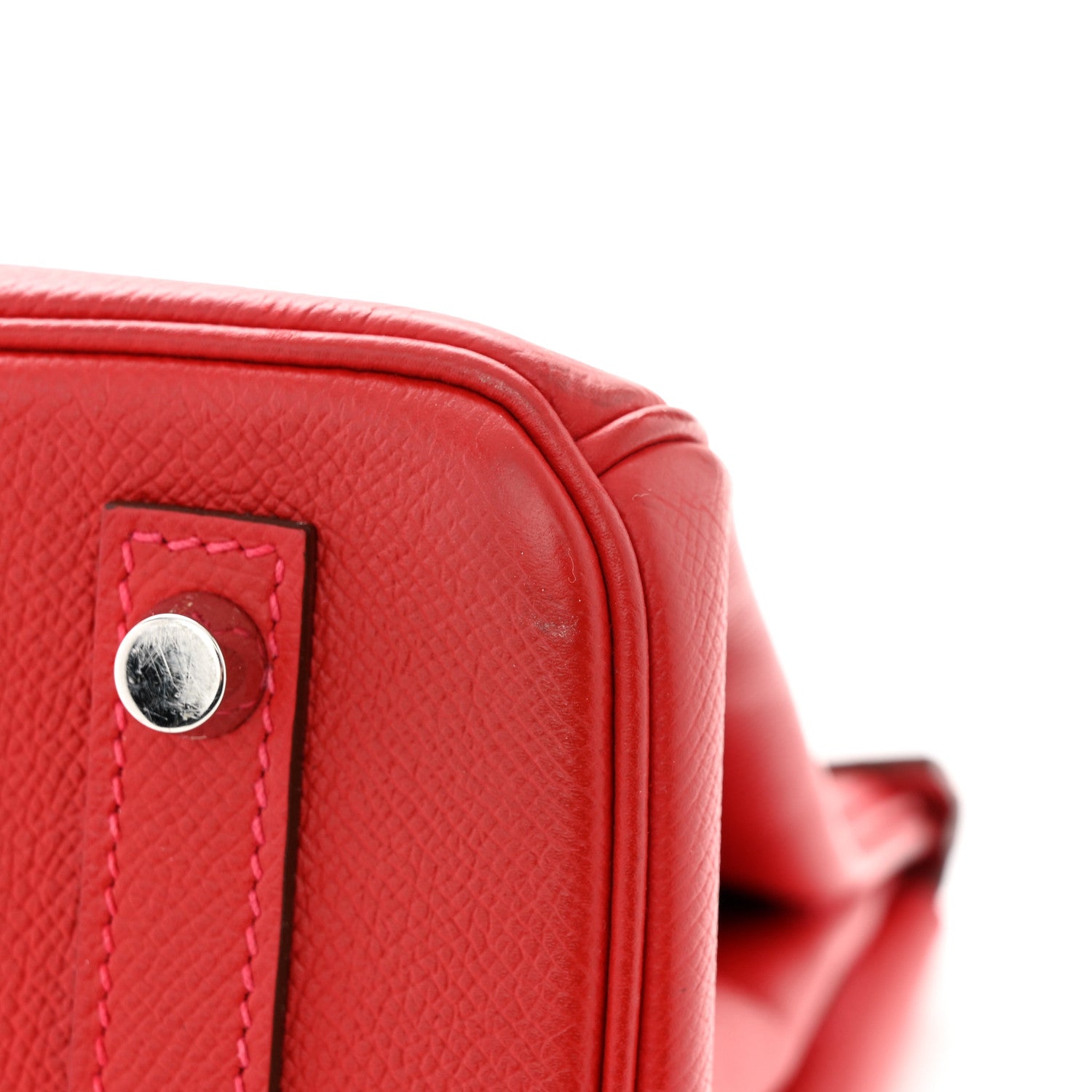 Hermes Epsom Birkin 30 Rouge Casaque 11 of 12