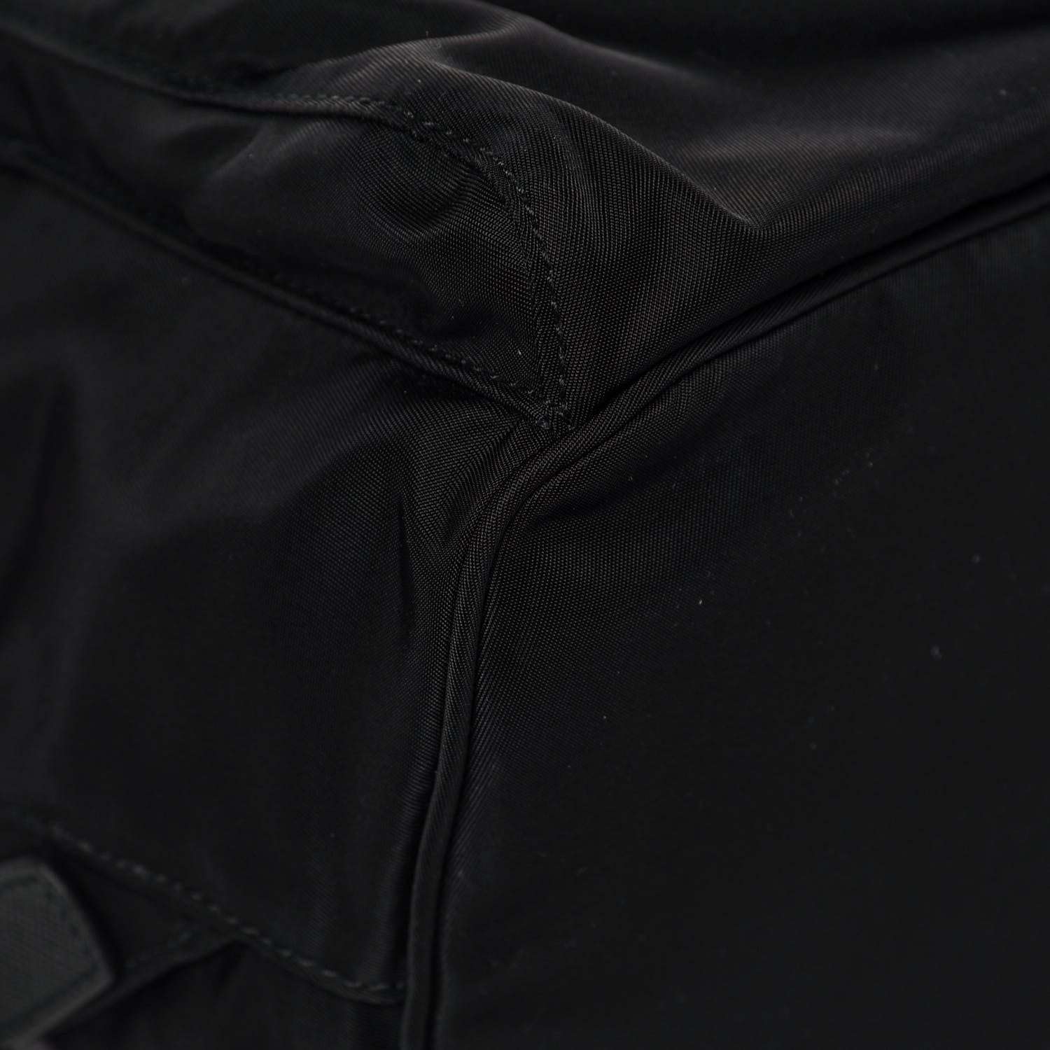 Prada Tessuto Nylon Vela Saffiano Large Backpack Black 7 of 10