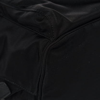 Prada Tessuto Nylon Vela Saffiano Large Backpack Black 7 of 10