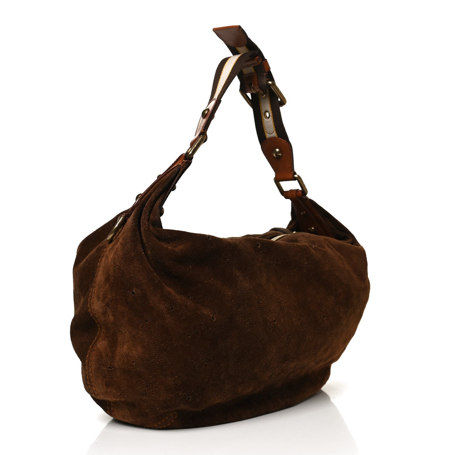 Louis Vuitton Suede Mahina Onatah GM Cacao 2 of 12