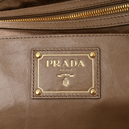 Prada Vitello Shine Bauletto Cammeo 6 of 13