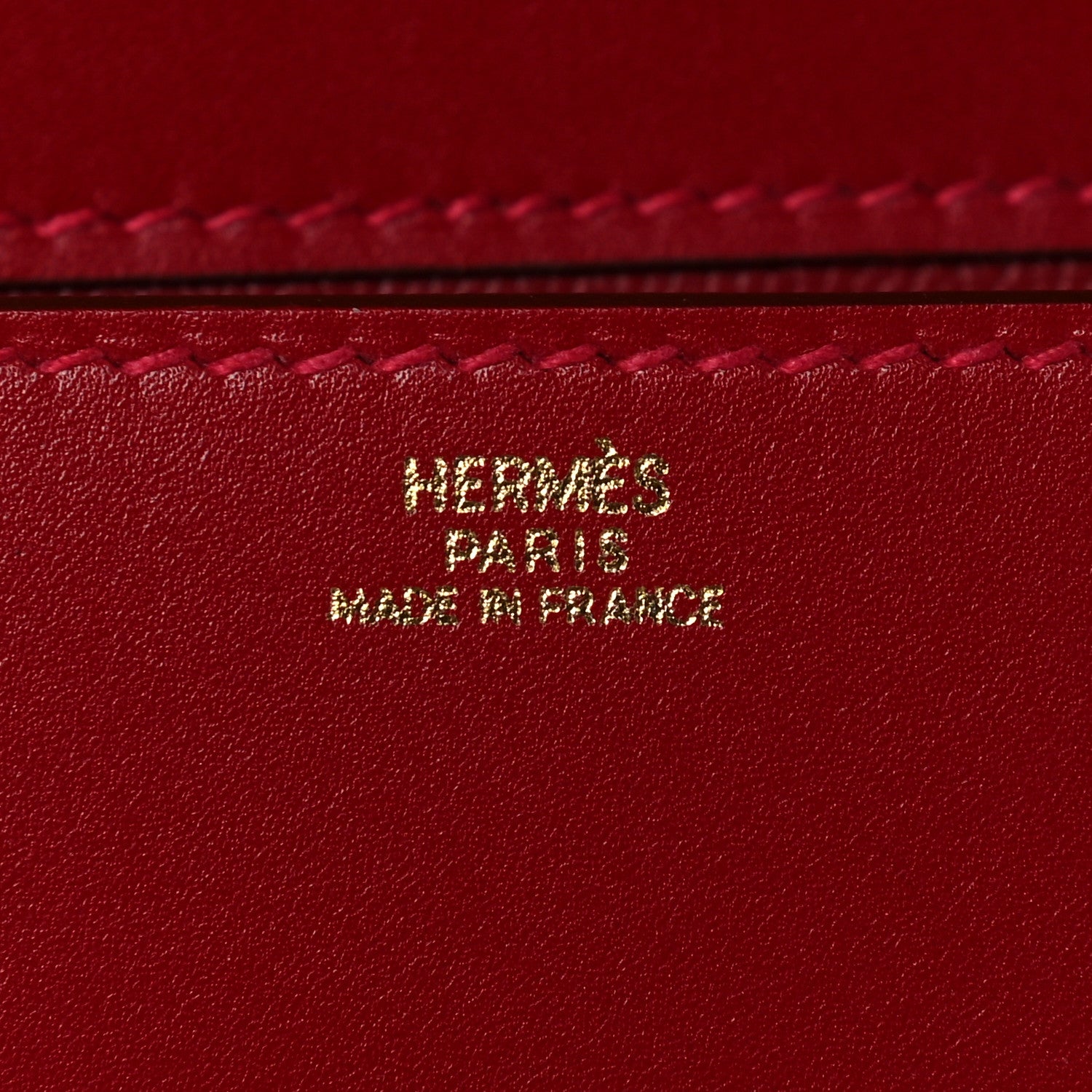 Hermes Tadelakt Medor 23 Clutch Rouge Vif 6 of 13