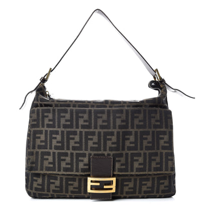 Fendi Zucca Shoulder Bag Tobacco 1 of 21