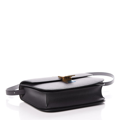 Celine Liege Calfskin Medium Classic Box Flap Bag Liquorice 4 of 10
