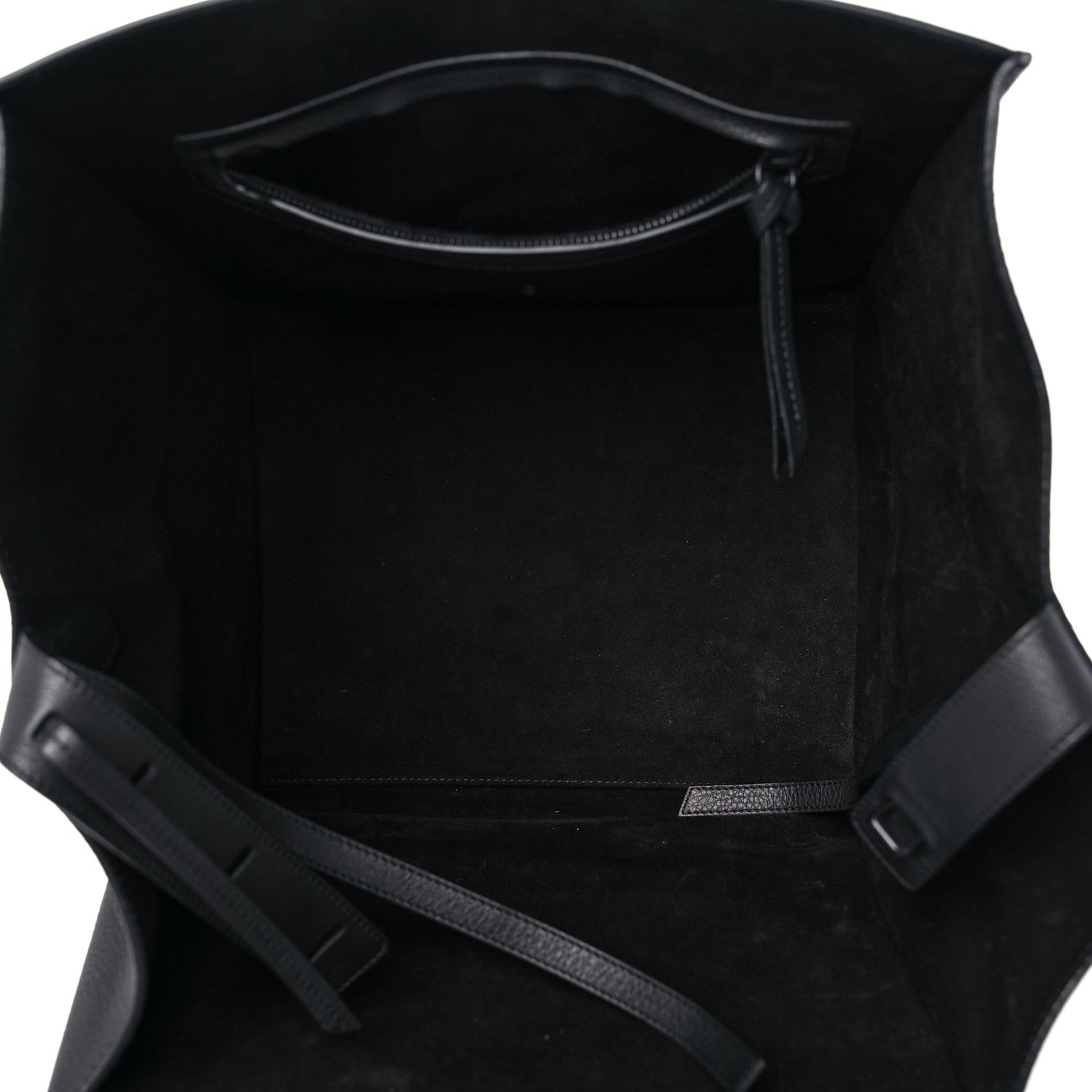 Celine Grained Calfskin Medium Phantom Luggage Black 5 of 16
