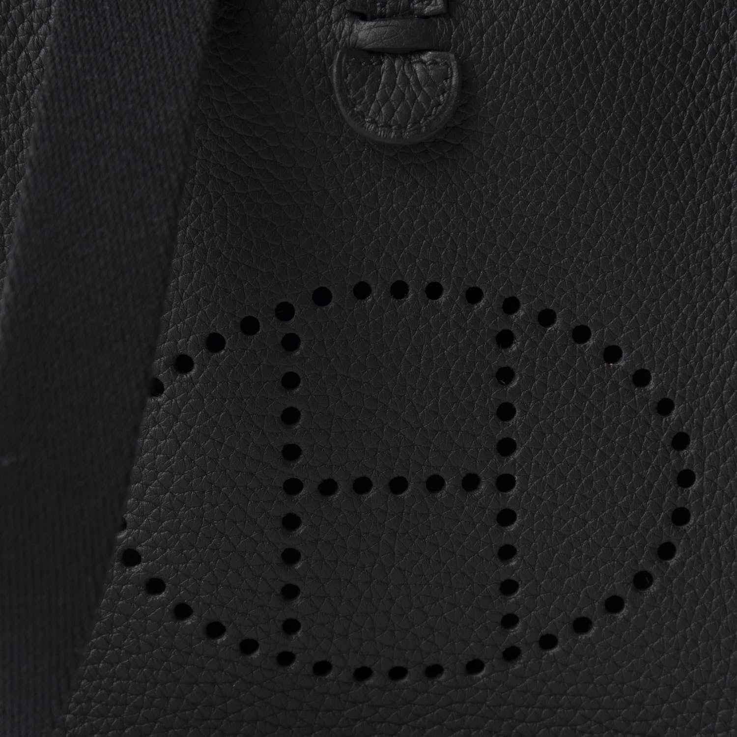 Hermes Taurillon Clemence Evelyne TPM Black 10 of 10