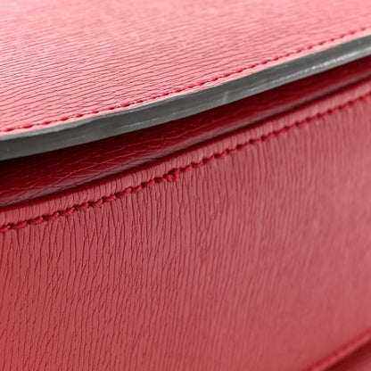 Gucci Shangai Calfskin Small Classic Bamboo Top Handle Bag Romantic Cerise 12 of 13