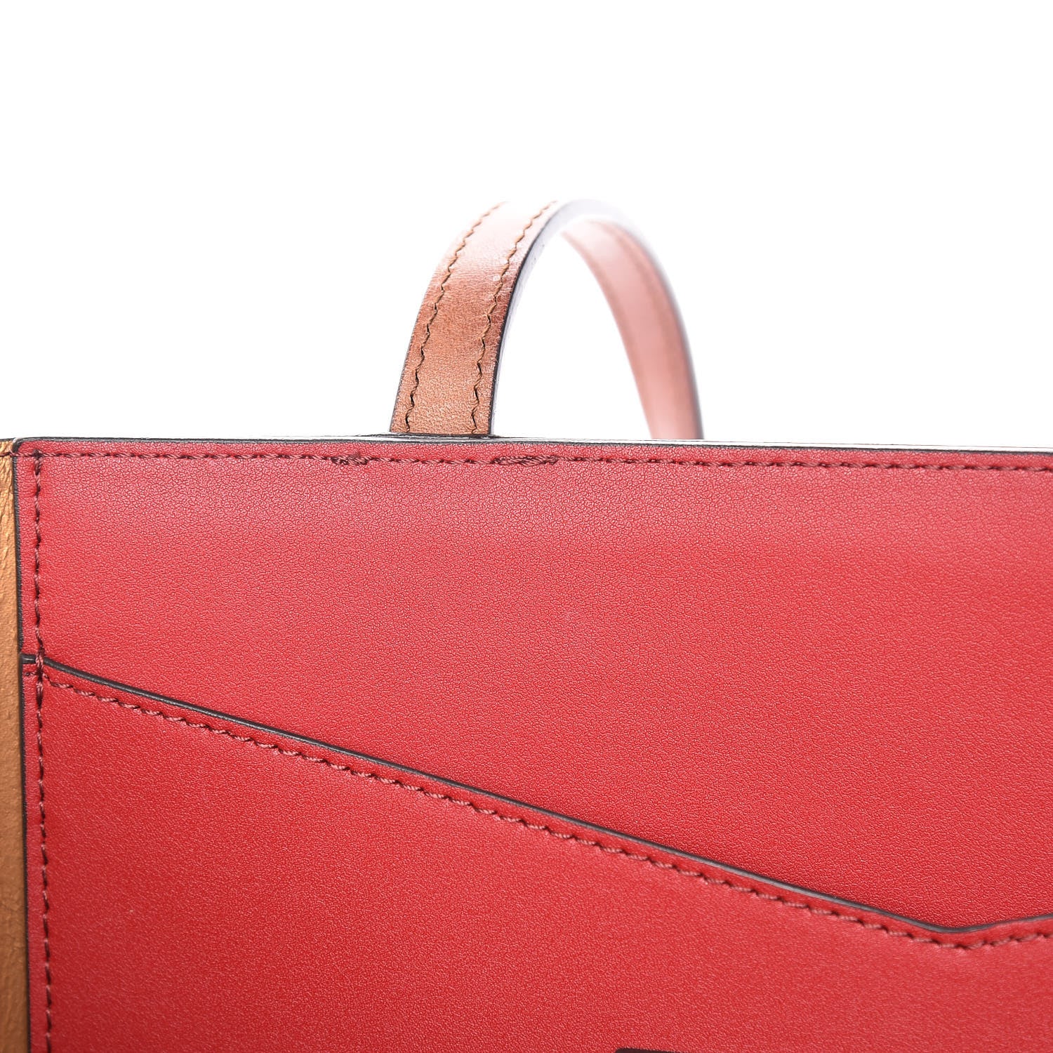 Givenchy Calfskin Medium GV Shopper Tote Dark Red 11 of 15