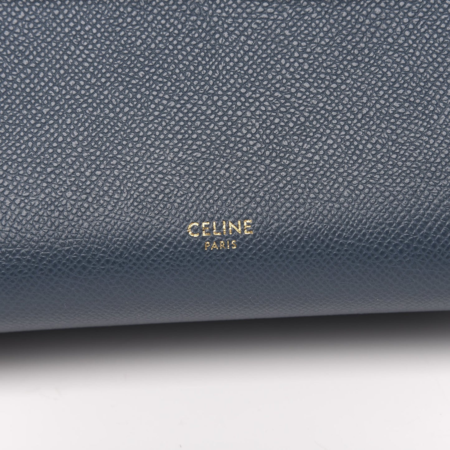 Baby Grained Calfskin Nano Belt Bag Abyss Blue