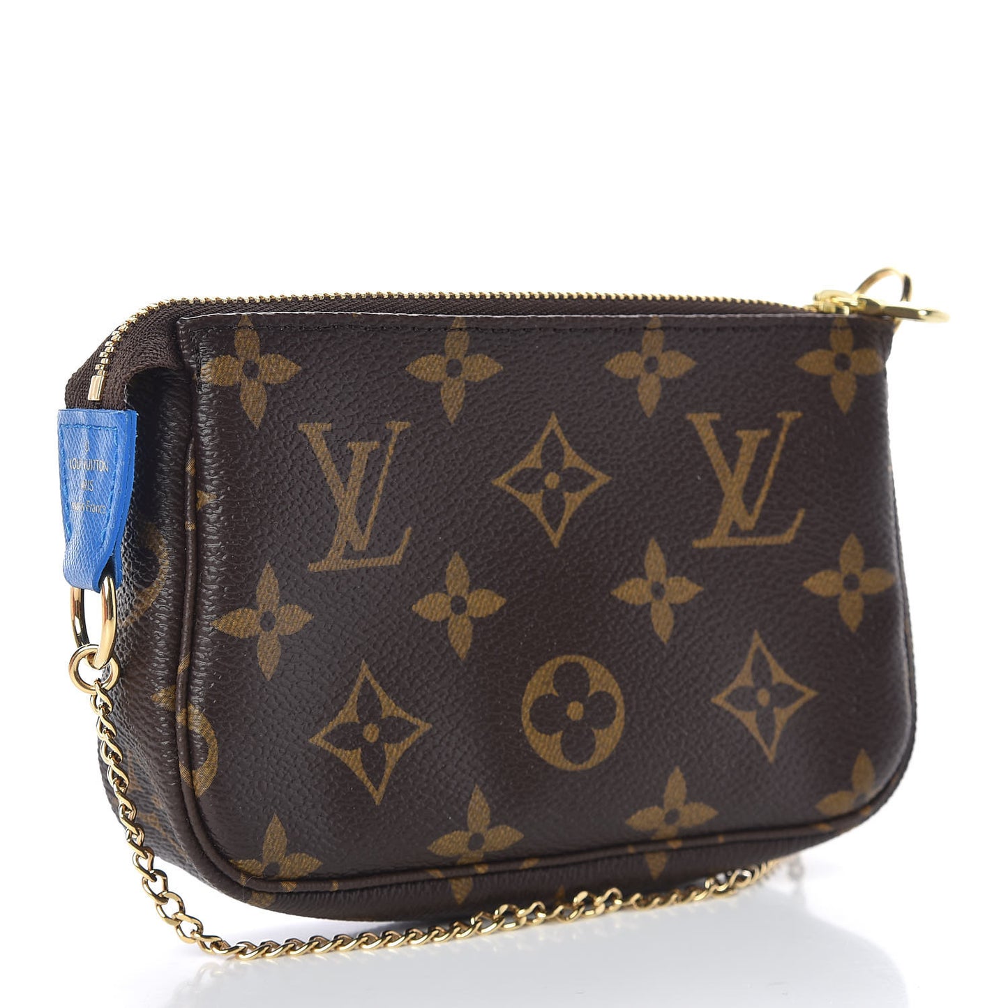 Monogram 2019 Christmas Animation Mini Venice Pochette Accessories Blue