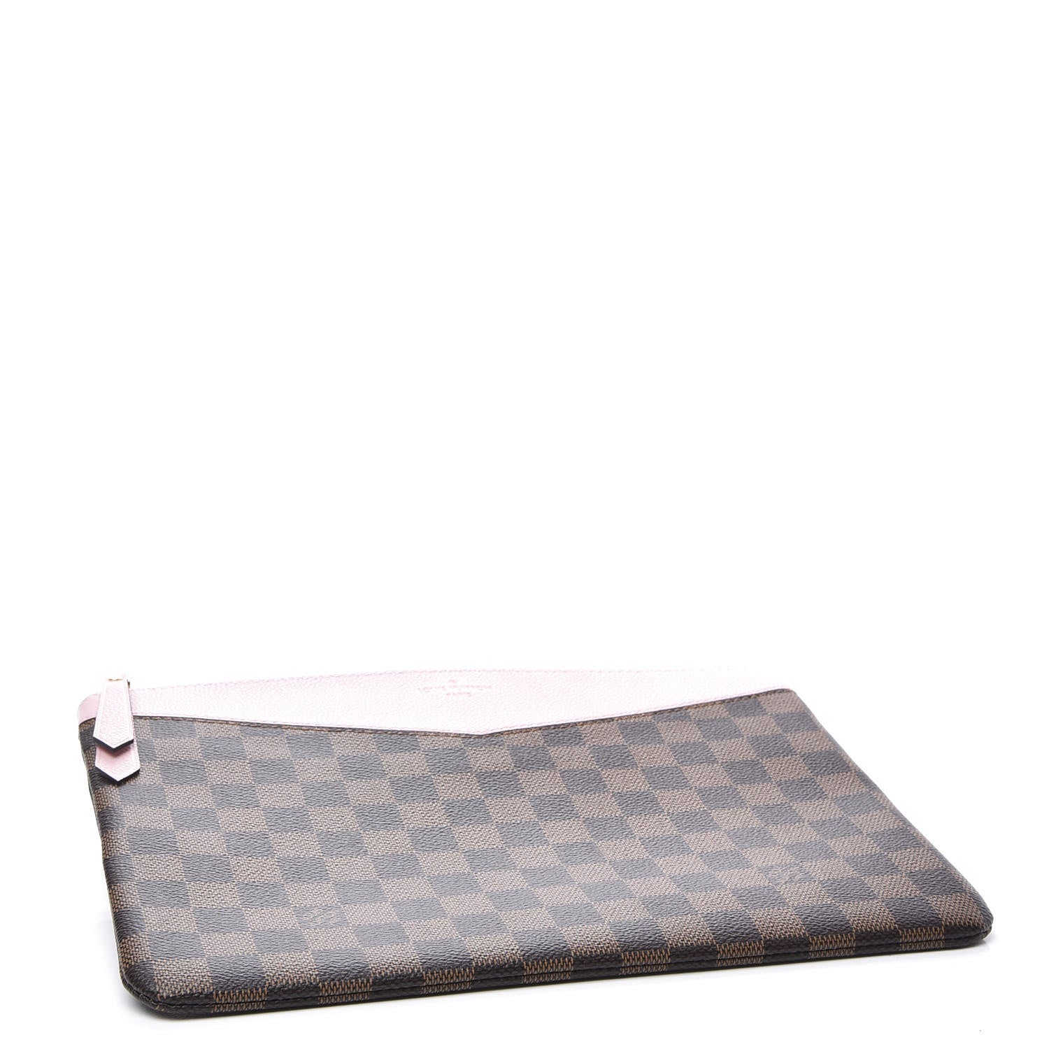 Louis Vuitton Damier Ebene Daily Pouch Rose Poudre 3 of 9